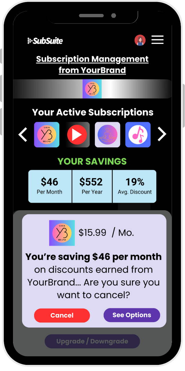 Stack and Save with subscription rewards