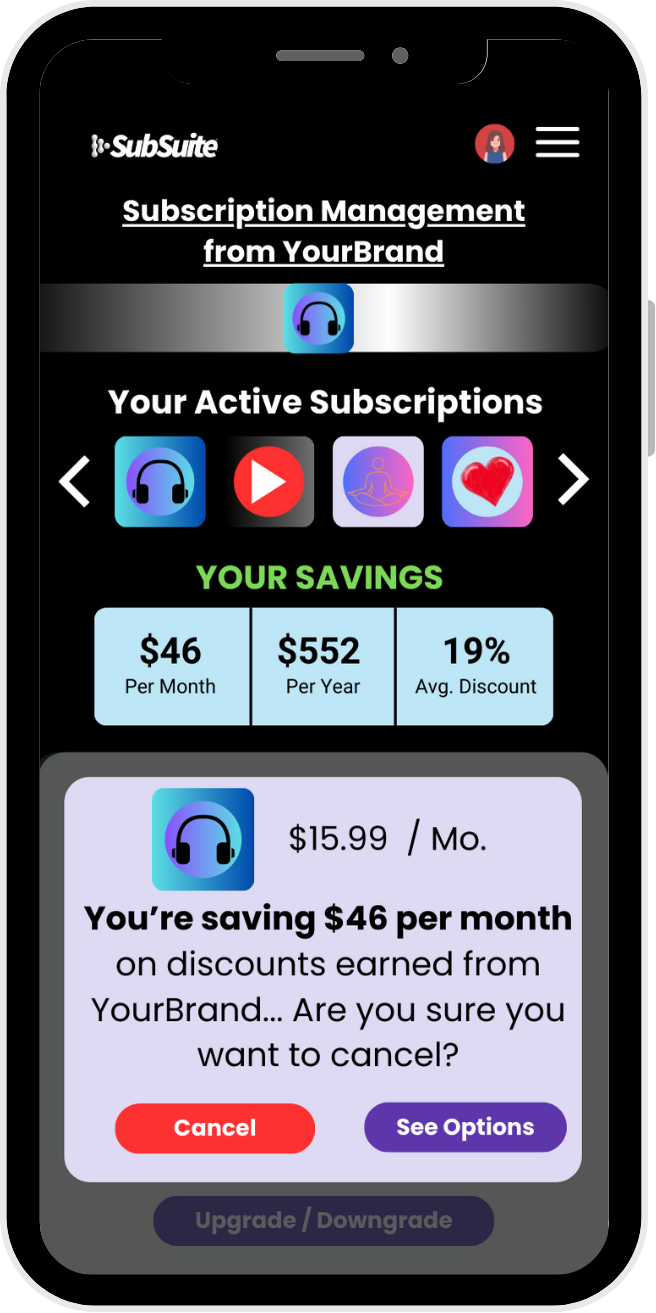 Stack and Save with subscription rewards