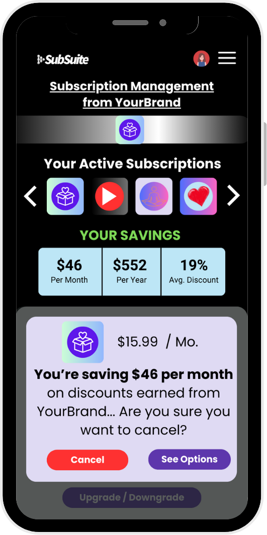 Stack and Save with subscription rewards